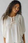 The Gelter Batwing Blouse in Ivory