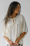 The Gelter Batwing Blouse in Ivory