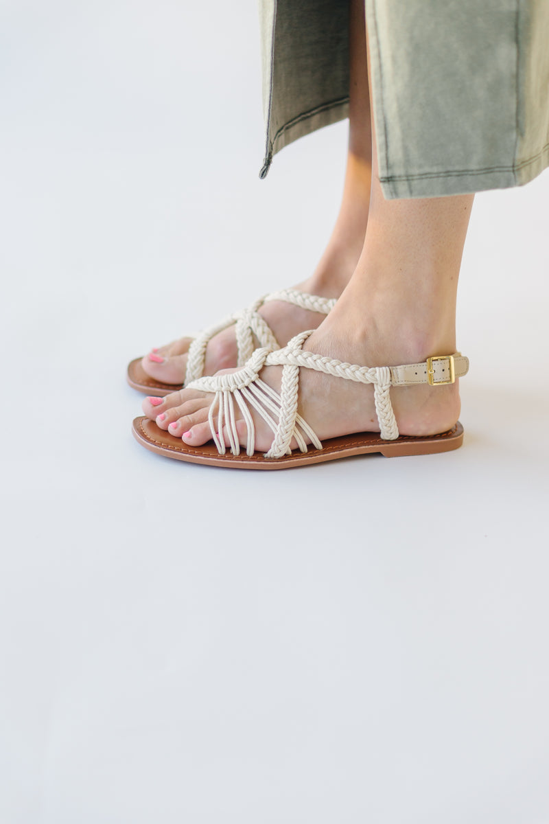 Seychelles: Sundown Socialite Sandal in Natural