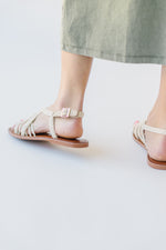 Seychelles: Sundown Socialite Sandal in Natural