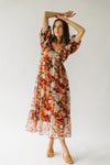 The Vensko Floral Maxi Dress in Multi