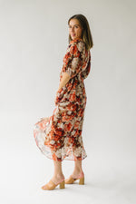 The Vensko Floral Maxi Dress in Multi