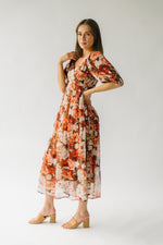 The Vensko Floral Maxi Dress in Multi