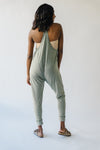 The Redfield Relaxed Tank Jumpsuit in Olive