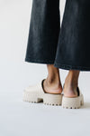 Matisse: Ventura Platform Mule in Cream