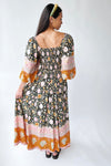 The Irby Patterned Maxi Dress in Black Floral