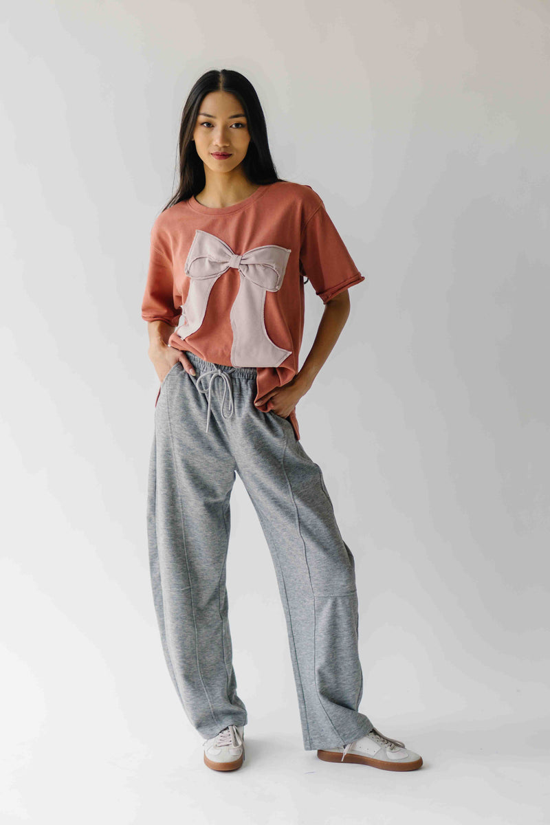 The Gallimore Barrel Pant in Grey