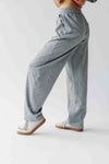 The Gallimore Barrel Pant in Grey