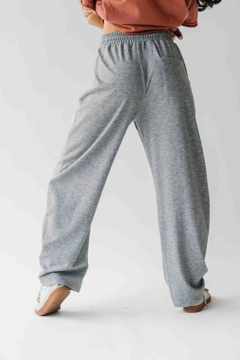 The Gallimore Barrel Pant in Grey