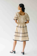 The Dawn Tiered Dress in Dream Cloud
