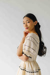The Dawn Tiered Dress in Dream Cloud