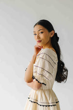 The Dawn Tiered Dress in Dream Cloud