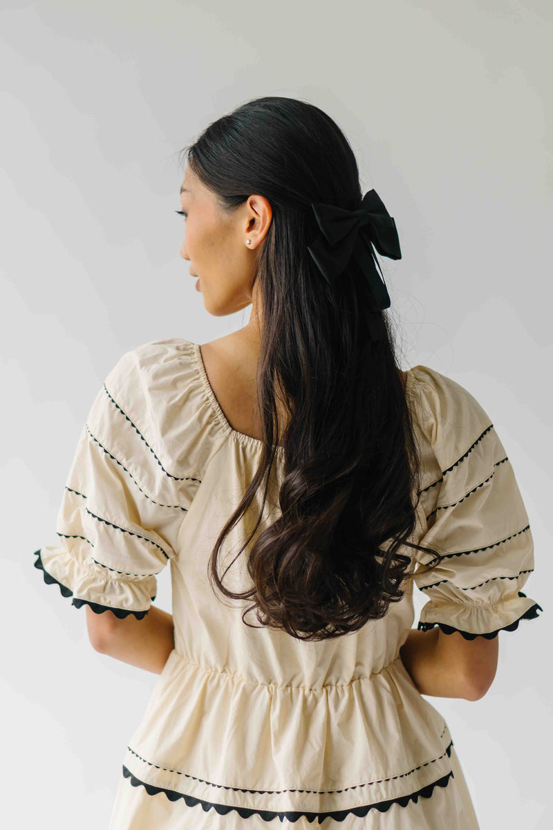 The Dawn Tiered Dress in Dream Cloud