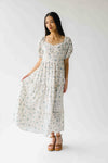 The Andrus Bubble Sleeve Maxi Dress