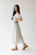 The Andrus Bubble Sleeve Maxi Dress