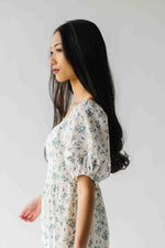 The Andrus Bubble Sleeve Maxi Dress