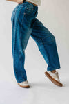 The Annie Slouchy Barrel Jean in Medium Wash