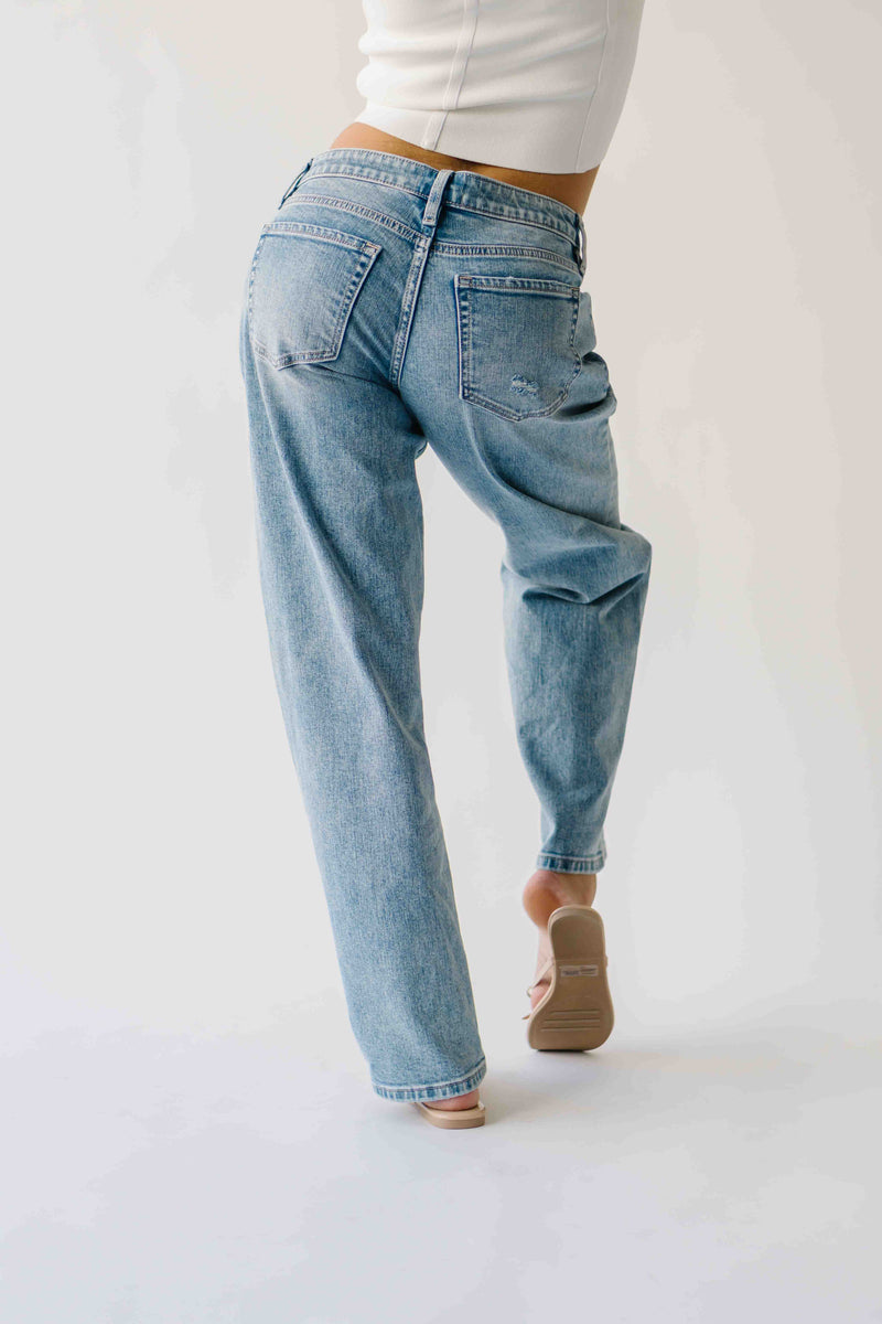 The Rachel 90's Boyfriend Jean in Light Denim