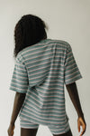 The Ridgeway Striped Tee in Purple