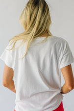 The Amore Graphic Tee in Ivory