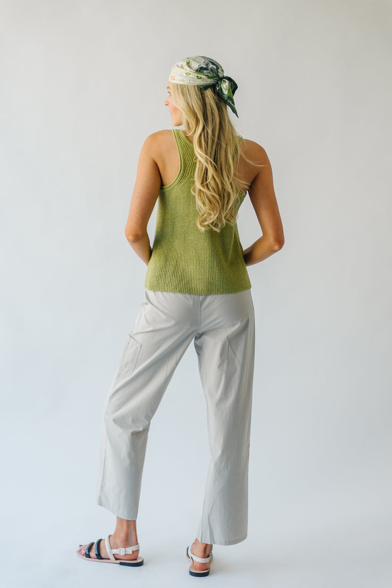 The Oviatt Racerback Tank in Chartreuse