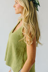 The Oviatt Racerback Tank in Chartreuse