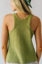 The Oviatt Racerback Tank in Chartreuse