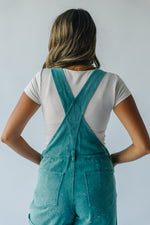 The Fritts Spotted Short Overall in Forest Green