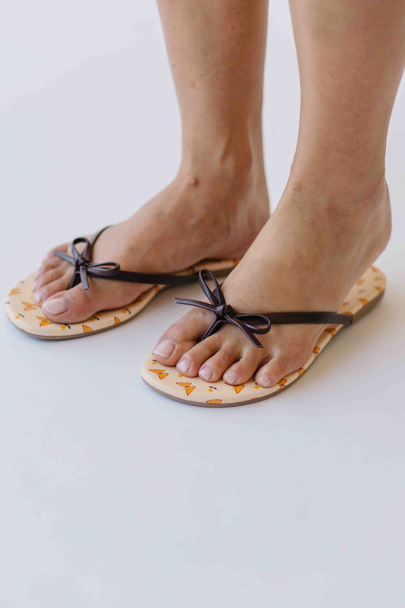 Seychelles: Wish List II Sandal in Brown + Butterfly