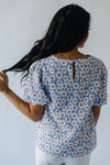 The Norwood Floral Puff Sleeve Blouse in Lavender