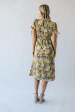 The Sonnet Wildflower Midi Dress in Olive