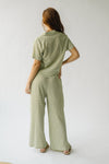 The Berens Textured Pant in Green