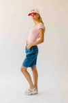 The Adamson Bermuda Short in Denim Blue