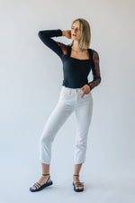 Free People: Jolie Top in Black Combo