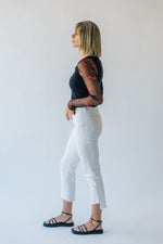 Free People: Jolie Top in Black Combo