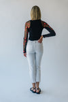 Free People: Jolie Top in Black Combo