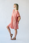 The Dorris Casual Dress in Coral