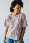The OK Cool Graphic Tee in Lilac