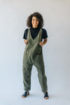 Free People: High Roller Jumpsuit in Moss Stone