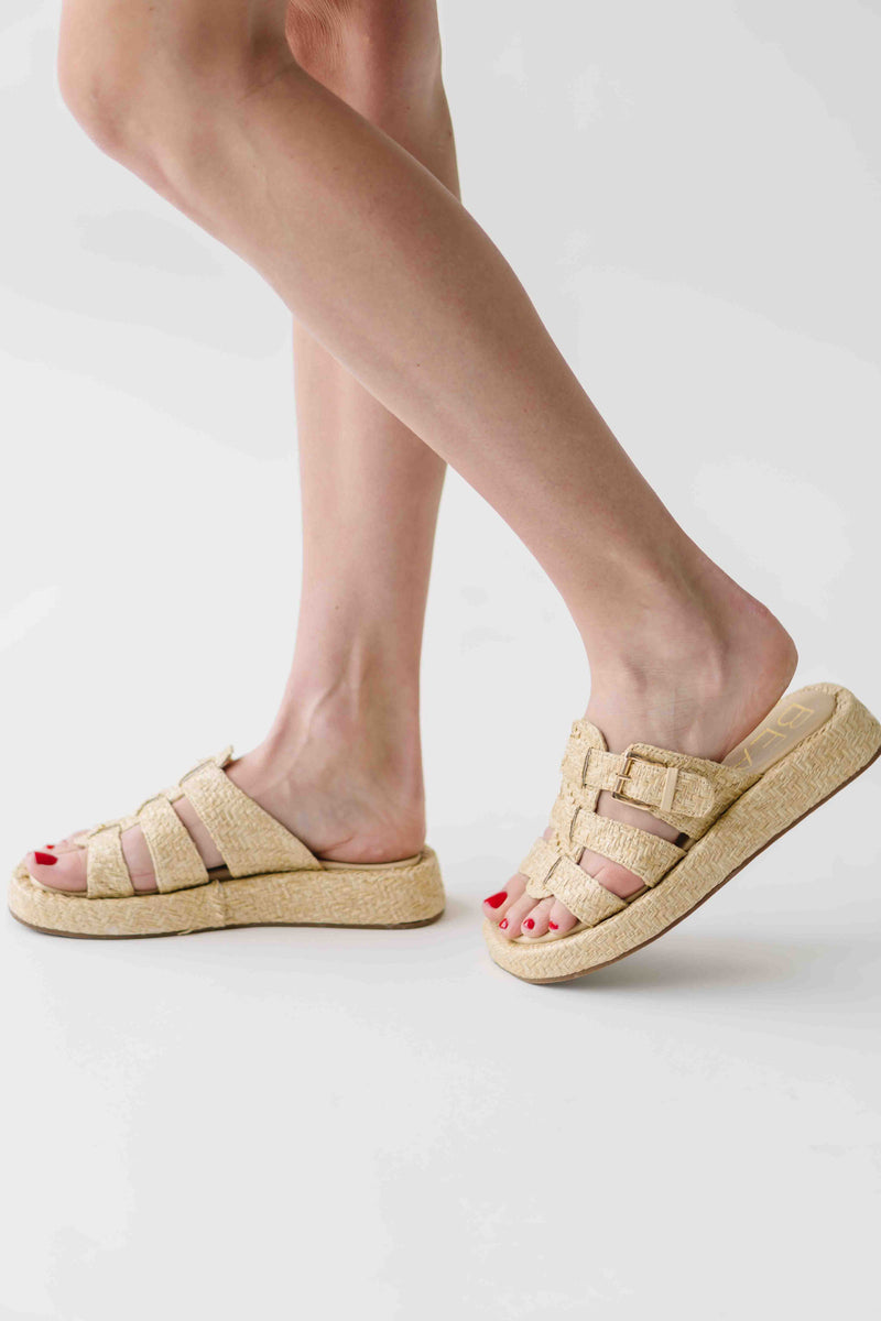 Matisse: Ciao Fisherman Sandal in Natural