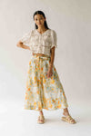 The Rosenberg Wide Leg Floral Pant in Multi