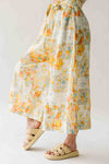 The Rosenberg Wide Leg Floral Pant in Multi