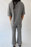 The Greta Gingham Set in Black