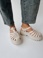 Melissa: Possession Platform II in Beige (SHIPS IN 1 WEEK)