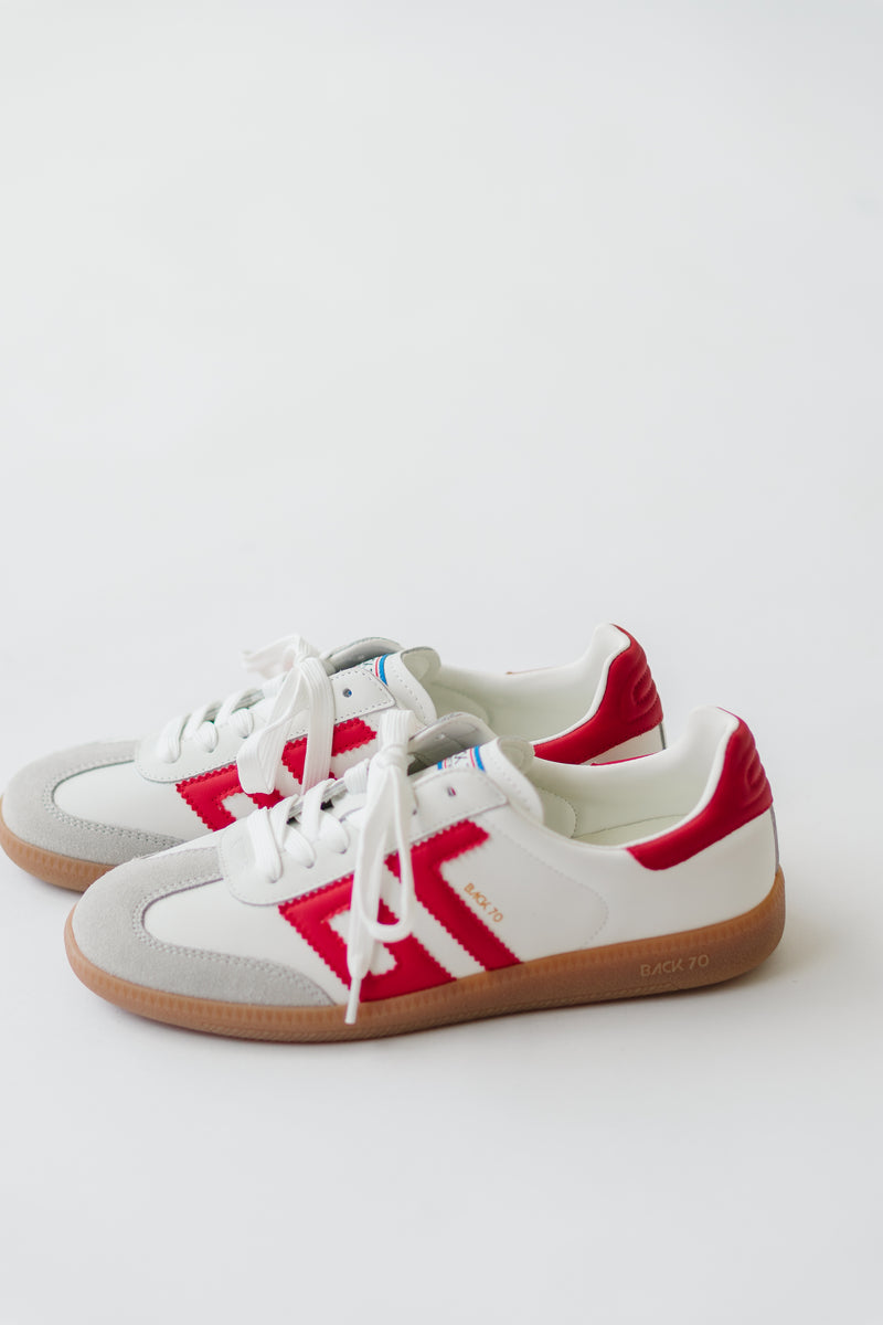 Back70: Cloud Sneakers in Red