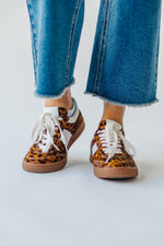 Matisse: Quincy Sneaker in Tan Leopard