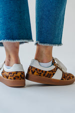 Matisse: Quincy Sneaker in Tan Leopard