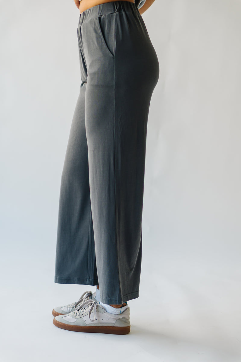 The Chantry Relaxed Pant in Charcoal