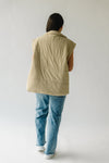 The Rinaldi Puffer Vest in Macadamia