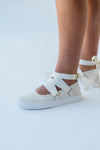 Seychelles: Ribbons Sneaker in Ivory